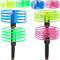 48 Pcs Flying Saucer Flying Disc Toy - Includes 16 String Launchers & 32 Flying Saucer for Outdoor Games
