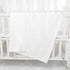 mimixiong Baby Blanket, Soft Warm Knit Swaddle Blanket, Unisex Receiving Blanket for Boys and Girls, White 40 x 30
