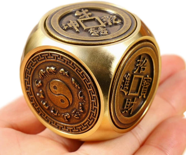 AYXXZJD Fidget Toys for Adults,Anti Anxiety Metal Fidget SpinnerPortable Handheld Metal Fidget Toy,Fidget