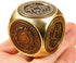 AYXXZJD Fidget Toys for Adults,Anti Anxiety Metal Fidget SpinnerPortable Handheld Metal Fidget Toy,Fidget