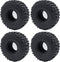 RC Rubber 2.2 Beadlock Wheels Tires 140MM with Foam Insert, 4PCS for 1/10 Wraith 90048 RR10