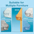 EXCOLIT 15 Pack Corner Protector for Baby - Clear & Transparent Edge Guards for Baby Proofing, Safety Furniture Corner