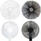 2 Pack 16" Washable Fan Cover, Dustproof Pedestal Fan Mesh Cover, Protects Kids' Fingers, Perfect for Parents of