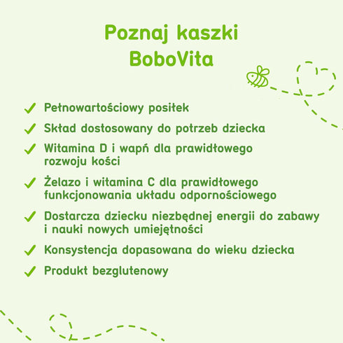 BoboVita (230g /8.1 Oz) Instant Milk Semolina