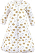 Cozy Hudson Baby Unisex Long-Sleeve Cotton Sleeping Bag - Sack for Infants