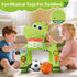 1 1-3 1 AuroTops Toddler Basketball Hoop & Soccer Goal Toy,Dinosaur Toys with Light & Music,Musical Toys for Year Old