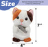 Hopearl Talking Kitty Plush Toy, Repeats What You Say, 7'' Interactive Cat Gift for Toddlers