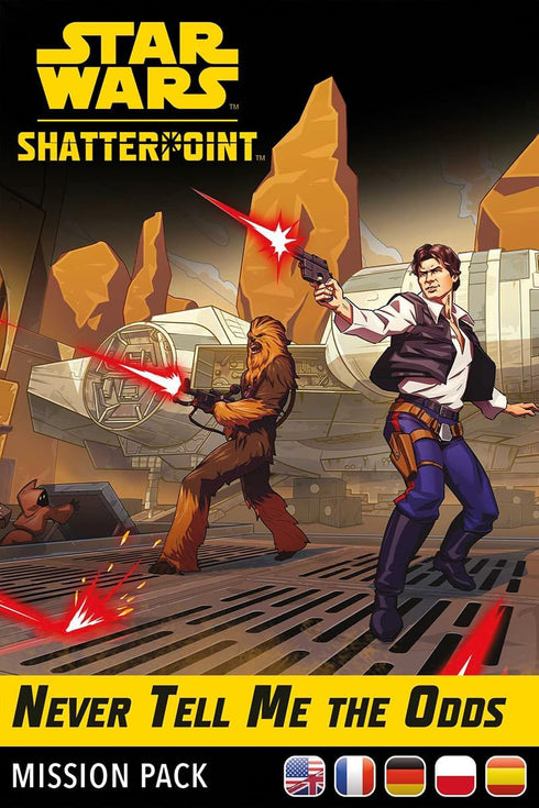 Star Wars Shatterpoint Never Tell Me The Odds Mission Pack - Tabletop Miniatures Game, Strategy Game for Kids and Adults, Ages 14+, 2 Players, 90 Min Playtime