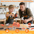 50PCS Set 3 4 5 6 Set, Kids Tool for Boys Ages Years Old - Pretend Play Construction Tool Kits with Portable Tool Bag