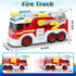 3 4 5 6 3 4 5 3-6 Fire Truck Toy for Year Old Boy Gift, Toddler Toys For Years Old Boy Christmas Birthday Gift, Indoor
