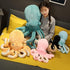 Octopus Stuffed Animals, Plush Doll Toys, Gift for Kids and Lovers for Birthday, Christmas, Valentine's Day (25.6-inch