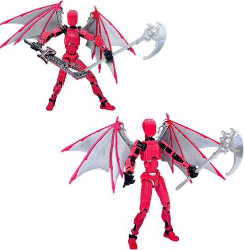 Set,Titan Figure,3D Easter Gifts for Kids (Assembly Completed) Action Figure Robot Movable Action Printed Figure