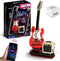 Electric Guitar Music Interactive Building Set for Music Lovers, Bluetooth Connectivity &