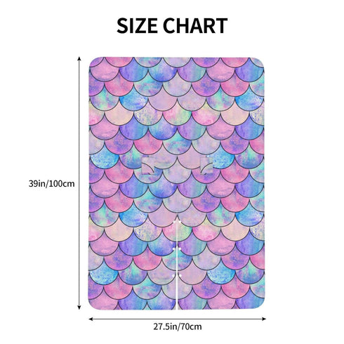 Schgap Mermaid Car Seat Covers for Baby, Nursing Cover Breastfeeding Baby Carrier Cover Carseat Canopy for Toddler