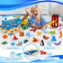 DULEFUN 25pcs 6+ Building Blocks Bricks Party Favors Toys for Kids Marine Animals Block for Classroom Prizes Birthday