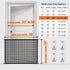 Dog Gate for Stairs - Pet Gates for Indoor Safety, 29 inches Tall, 38 inches Wide