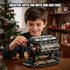 V8 Sets, V8 14+ (502 Engine Building Blocks Mini Engine Model Kit That Runs with Manual Joystick, Compatible with Lego