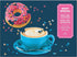 Galison Daily Special 2-in-1 Shaped Puzzle Set, 625 Pieces Total – Two Puzzles Featuring a Donut and Coffee