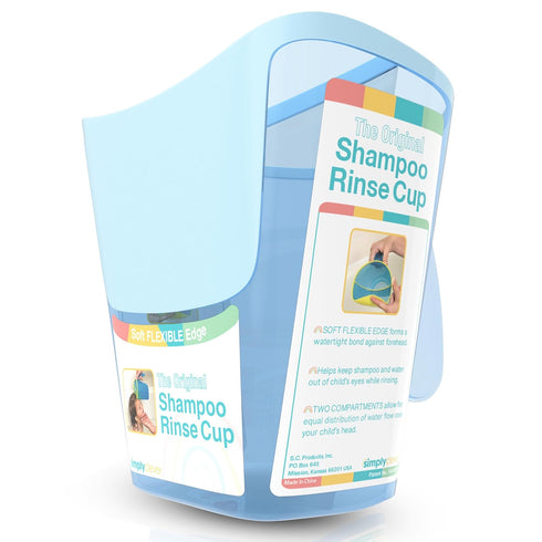 S.C. Products, Inc. Shampoo Rinse Cup for Kids | Baby Bath Pail | Tear Free