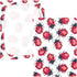 Bseiialft 52 28 Red Ladybugs Pattern Crib Sheets for Boys Girls Soft and Breathable Cotton Baby Sheets for Standard