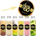 Sumerk 48 PCS Cheers to 60 Large Bottle Stickers, 60th Birthday Card Seals, 2 INCHES Round Happy Birthday Party Favors