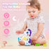 hahaland Toys for 1 Year Old Girl Toddler Girl Toys Unicorn Musical Light up Baby Girls, Interactive Travel One Year Old Girl Christmas Stocking Stuffers