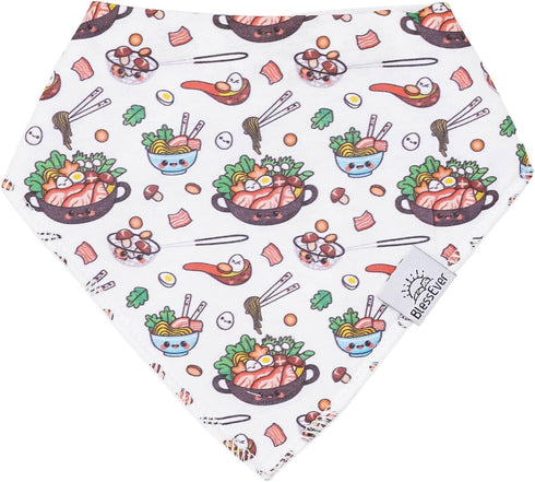 Baby Bandana Drool Bibs for Drooling and Teething, Gift Set for Boys & Girls, Soft 100% Cotton, 3 Pack
