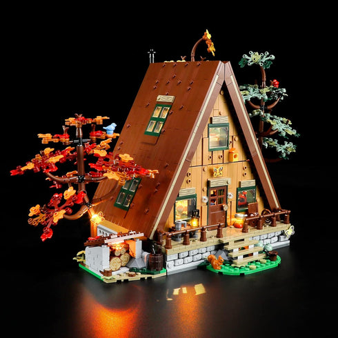 LIGHTAILING Light for Lego 21338 A-Frame Cabin - LED Lighting Kit Compatible with Lego Model Set