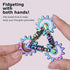 Metal Fidget Toys - Quiet Infinity Gear Fidget Toy - Unique Movement Fidget Tool - Improve Dexterity and Focus - Ideal