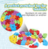 LovesTown Goldfish Wooden Puzzle - 26PCS Jigsaw Puzzle Alphabet and Number Building Blocks for Kids