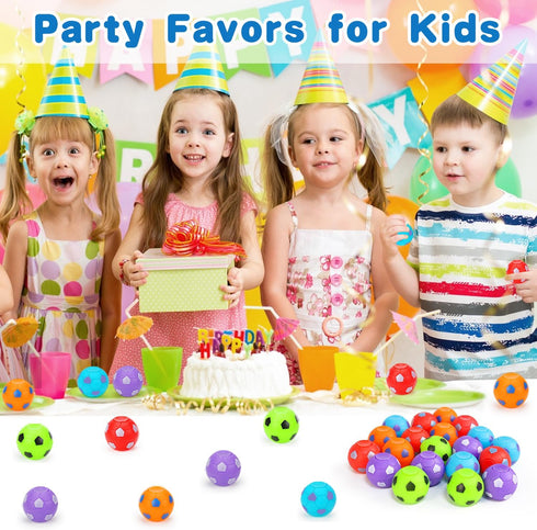 32PCS 4-8 8-12 Fidget Spinner Soccer Balls Sports Party Favors Bulk for Kids Goodie Treat Bag Stuffers Classroom