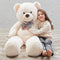 MaoGoLan Giant Teddy Bear - 4 Feet Stuffed Animal for Baby Shower, Life Size Large Teddy for Girlfriend, Boyfriend,