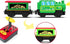 Set Battery Operated Locomotive Train for Wooden Train Tracks, Powerful Engine Train Vehicles Train Electric Remote
