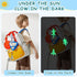 Set 12 2 Eenua Pony Beads Keychain Kit for Kids DIY Bead Pets Craft with Animal Keychains Heart Shaped Boxes Creative