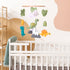 Pack Dinosaur Baby Crib Mobile, Dino Baby Mobile, Neutral Nursery Mobile Decoration for N Play, for Baby Boy & Girl