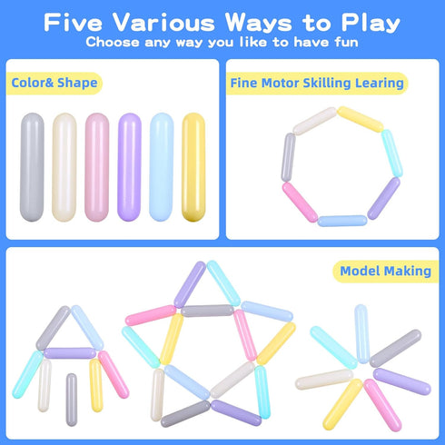 Pack 250 5.12inches 7 STARBOLO Ball Pit Balls for Toddlers - of Balls Crush Proof Plastic Toy Balls for Toddlers Ball