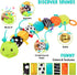 TOHIBEE Baby Sensory Toy + Baby Stuffed Musical Caterpillar