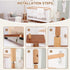 65 Inch 100% 35 Floor-Standing Crib Mobile Arm with Music Box - Mobile Arm for Crib - Beech Wood - Crib Mobile Motor