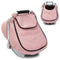 Winter Baby Car Seat Cover, Waterproof Carseat Cover with Zipper Peep Window,