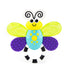 Sassy Flutterby Teether | Water-Filled Teether Soothes Gums | Variety of Textures