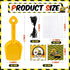 30 Set Capoda Construction Theme Plastic Shovel with Clear Cellophane Bag Construction Theme I Dig You Cards and Ropes