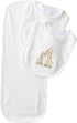 Little Me Clothes for Baby Boys, 3-Piece Giraffe Bib and Burp Set