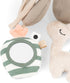 Done by Deer Car Seat Toys Hanging - Activity Spiral Sensory Baby Toy with Mirror with Sound & Crinkle Sounds