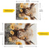 Puzzles for Adults, 1000 Piece Cute Highland Cow Sunflower Jigsaw Puzzle, Kids Game Toys Gift Home Decor