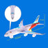 PowerTRC Kids Airplane Toys, Bump & Go Action Airplane with LED Light and Music, Gift for Boys Girls Ages 3-12