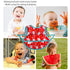 Joyo roy Mess Proof Baby Bibs, Waterproof Toddler Bibs for Baby Girl 3-10 Months, Soft Machine Washable