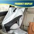 DUSCOKE (1PC) Baby Car Seat Sun Shade Cover - UV Protection Heat Shield Cooler Cover for Infant & Toddler Car Seats |