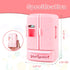 kimo Dollhouse Mini Refrigerator Furniture, Essential Kitchen Accessory for Dollhouse, Compatible with Mini Foods