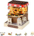 Flever Dollhouse Miniature DIY House Kit Creative Room with Furniture for Romantic
