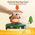 iPlay, iLearn Press and Go Car Toys for Toddlers 1-3, Baby Animal Racing Cars, Infant Play Vehicle Set, Baby Push Go Friction Car Toys for 6-9-12-18 Months, 1st Birthday Gifts for 1-2 Years Old Boys